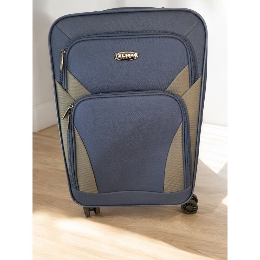 Elite 19.5 inch Carry -On Soft Side Lightweight Upright Luggage